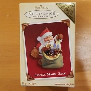 Hallmark VIP Ornament Santa's Magic Sack 2005